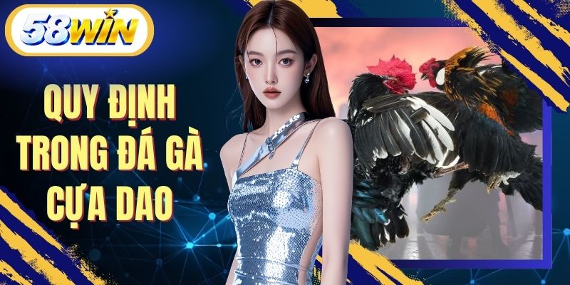 Quy Định Trong Đá Gà Cựa Dao