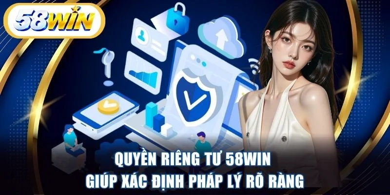 Quyền riêng tư 58WIN giúp xác định pháp lý rõ ràng