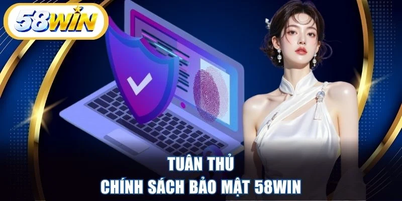 Tuân thủ chính sách bảo mật 58WIN